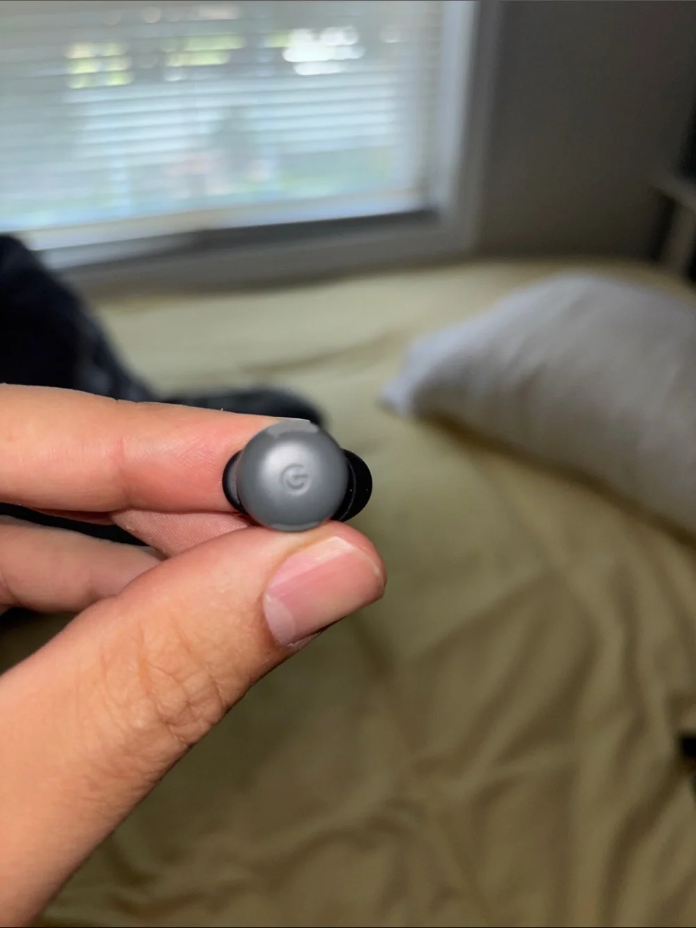 Google Pixel Buds Pro 2 Wireless Earbuds with White Charging Case and Grey Buds